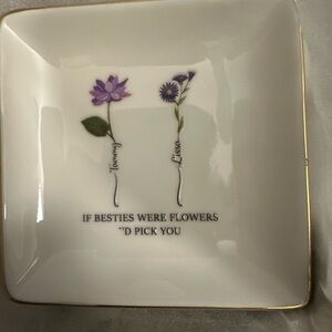 Floral Besties Trinket Dish